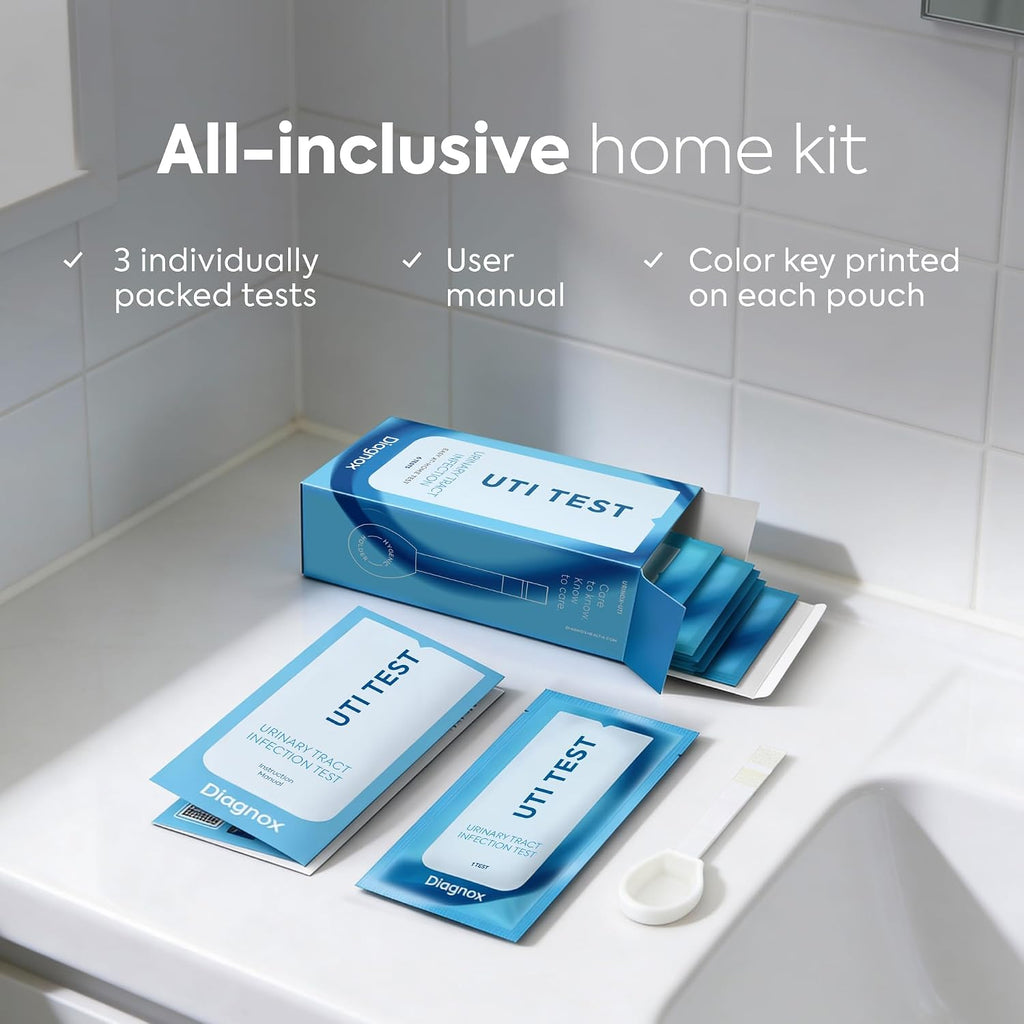 Contents of Diagnox three-test pack